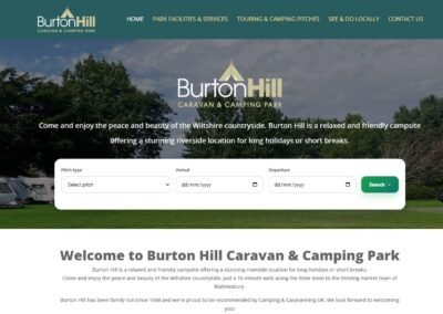 Burton Hill Caravan & Camping Park Case Study